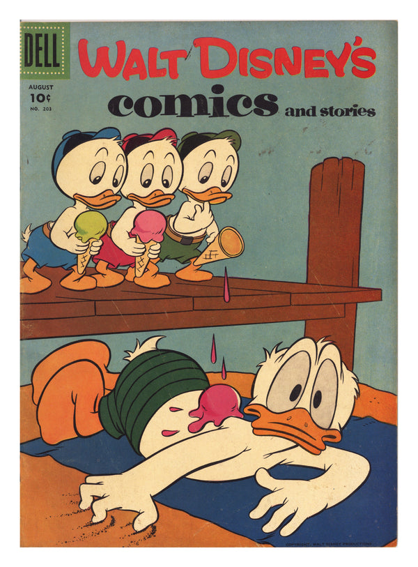 Walt Disney's Comics and Stories Vol 17 11 (203) FN+ (6.5) (1957)