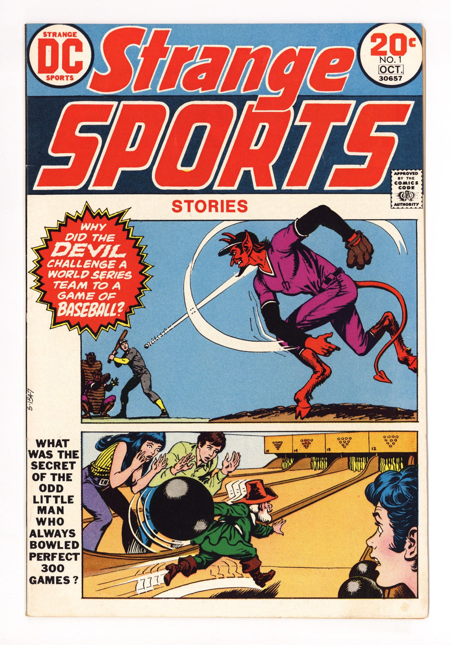 Strange Sports Stories 1 FN+ (6.5) (1973) 