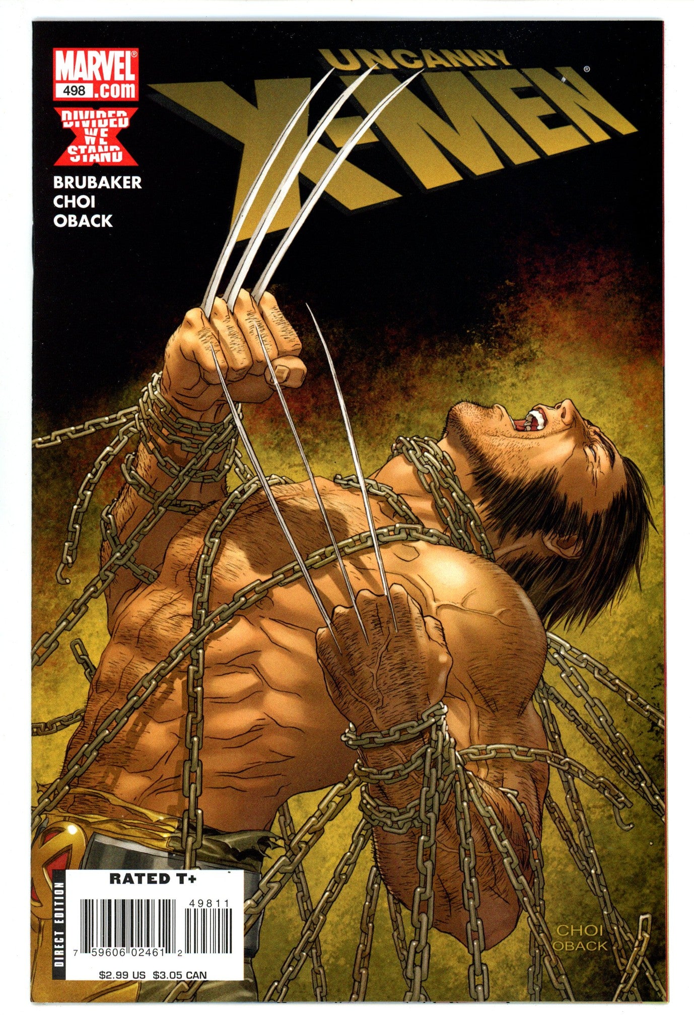 The Uncanny X-Men Vol 1 498 High Grade (2008) 