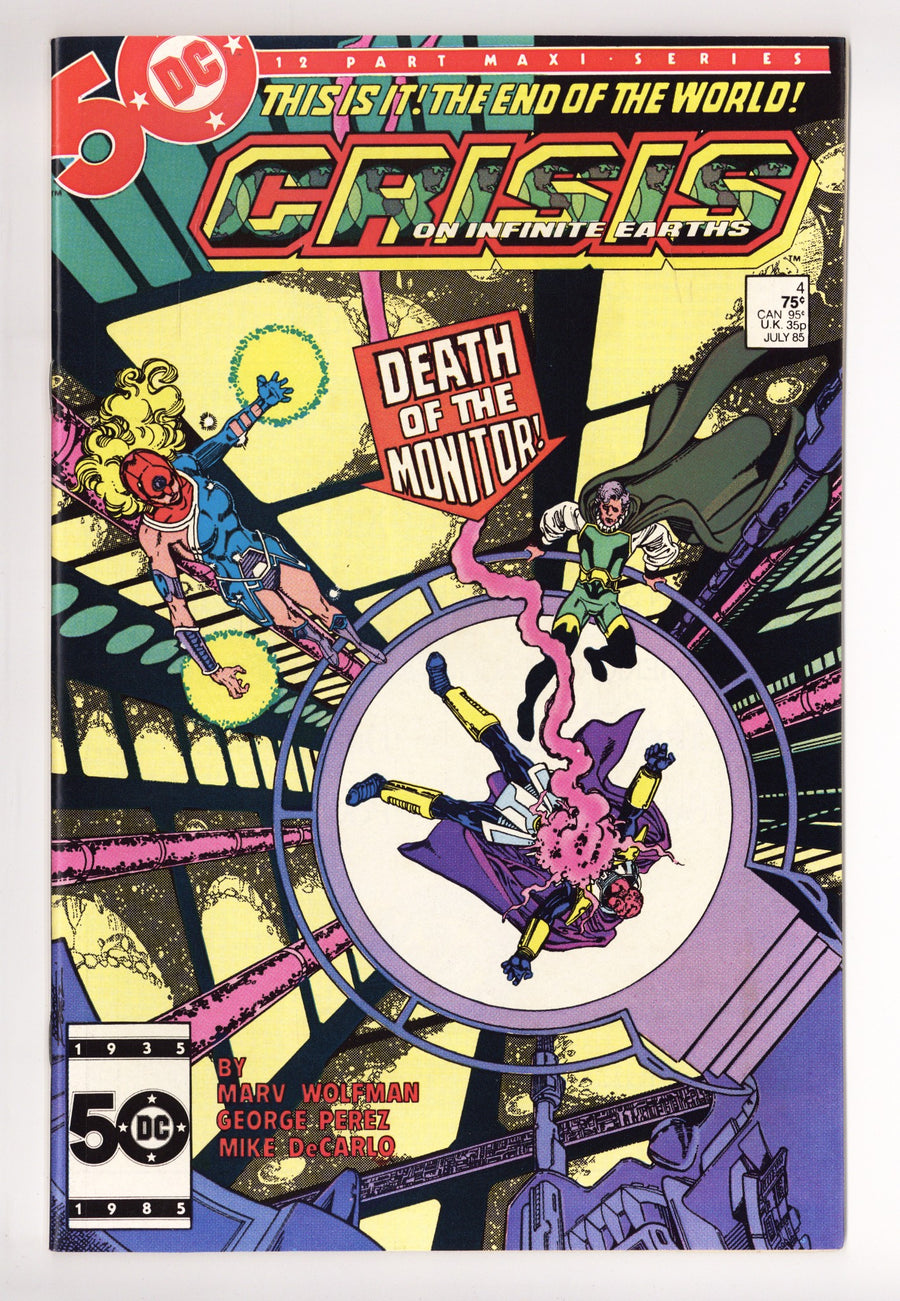 Crisis on Infinite Earths 4 NM- (9.2) (1985) 