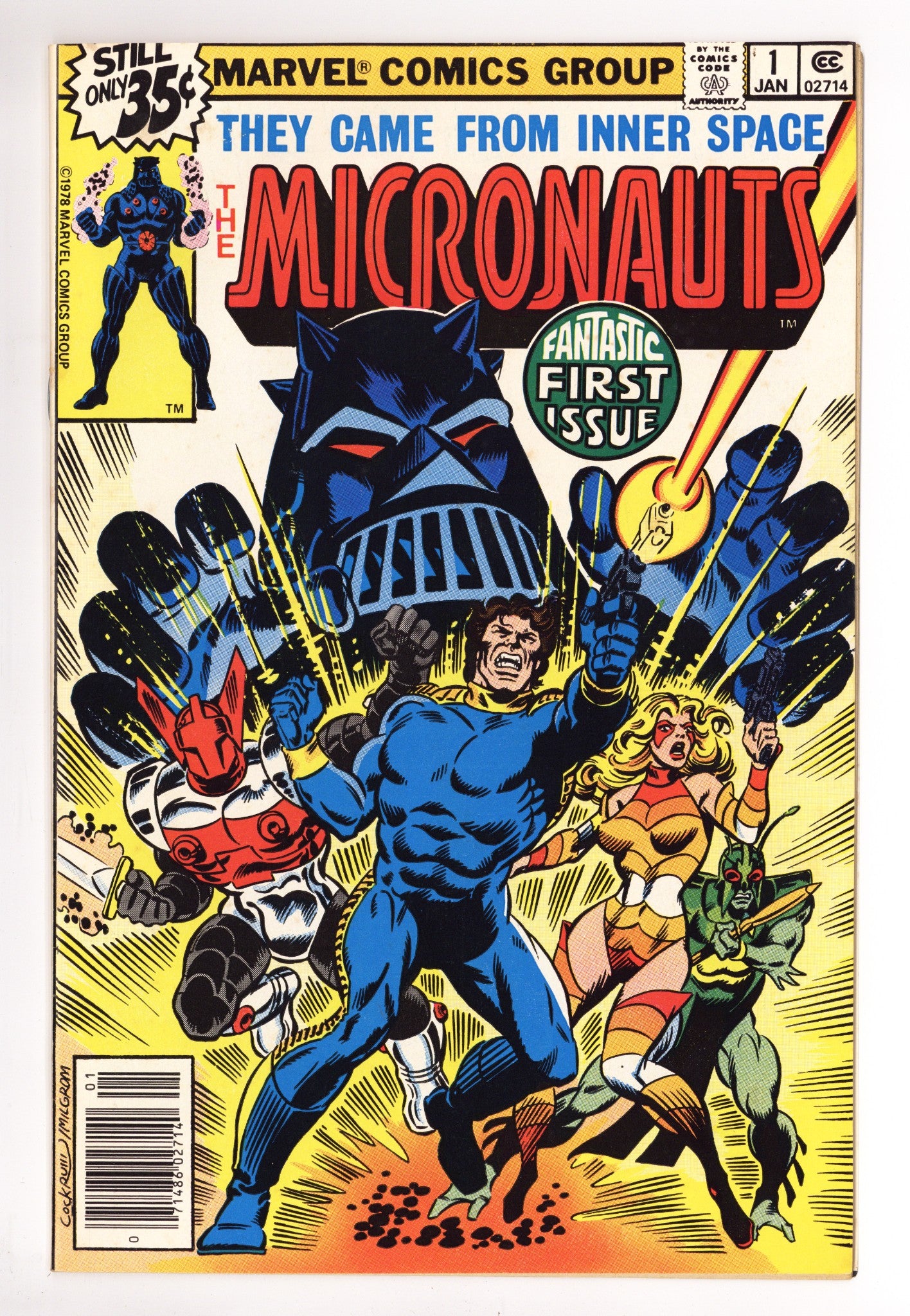 Micronauts Vol 1 1 VF- (7.5) (1979) 