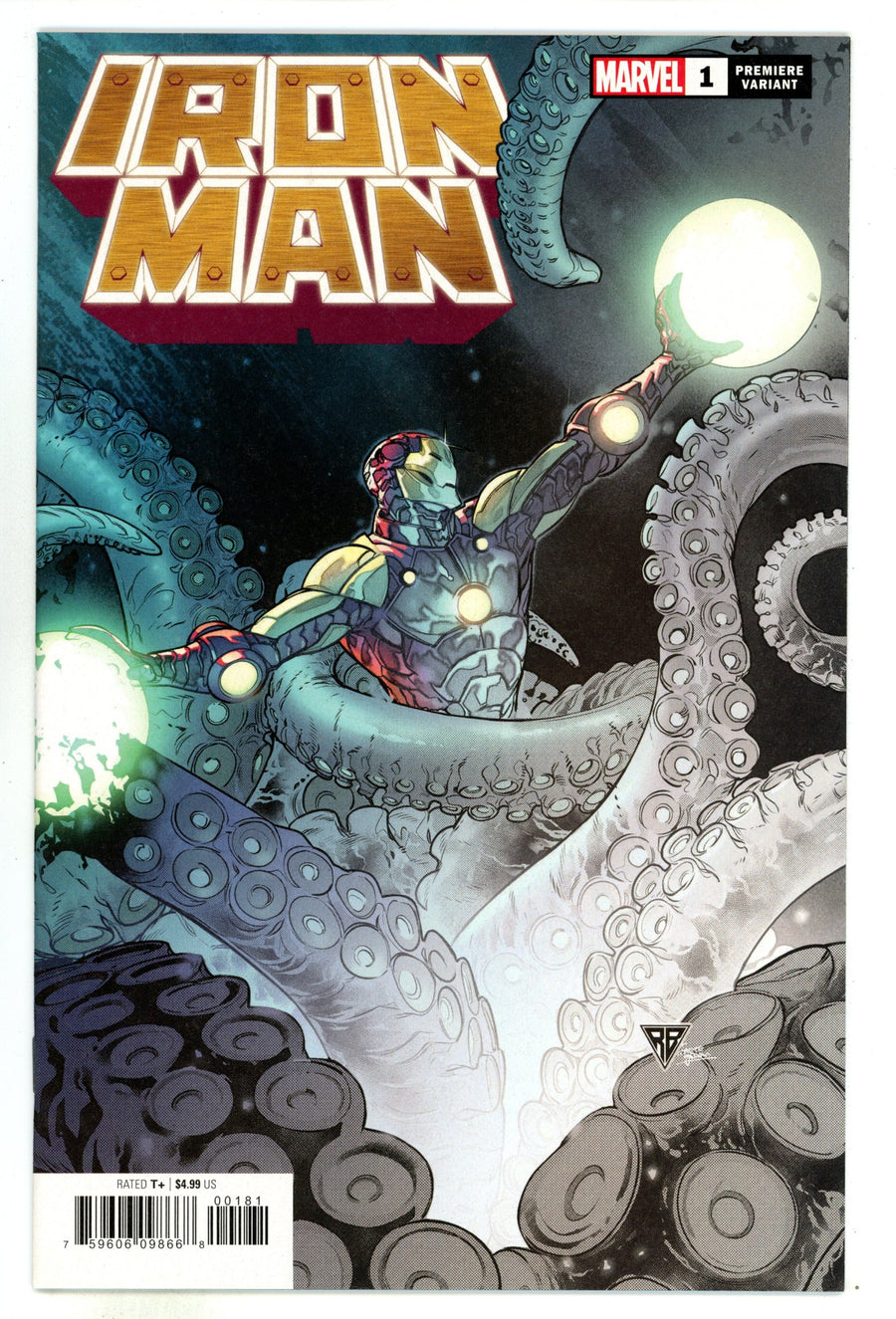 Iron Man Vol 6 1 High Grade (2020) Silva Variant 