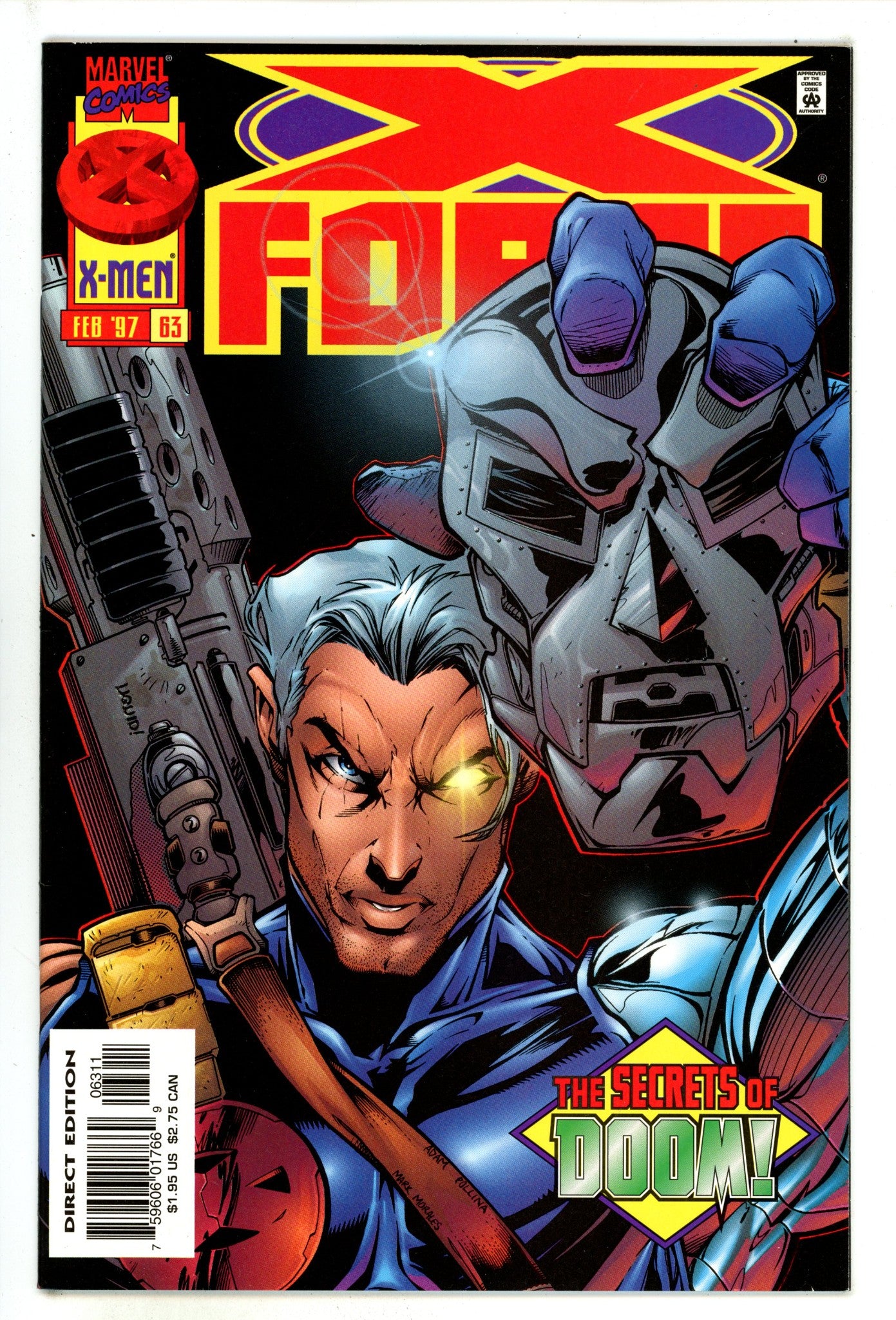 X-Force Vol 1 63 High Grade (1997) 