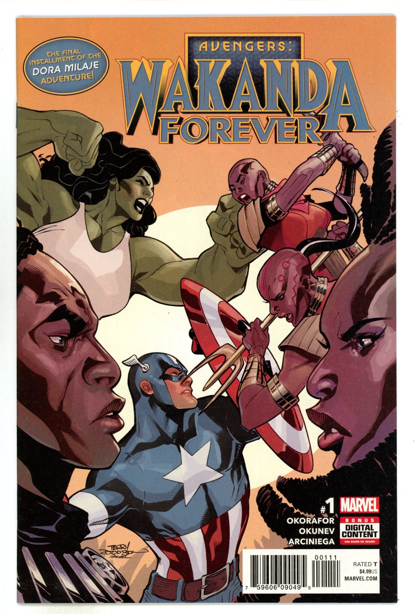 Wakanda Forever Avengers 1 High Grade (2018) 