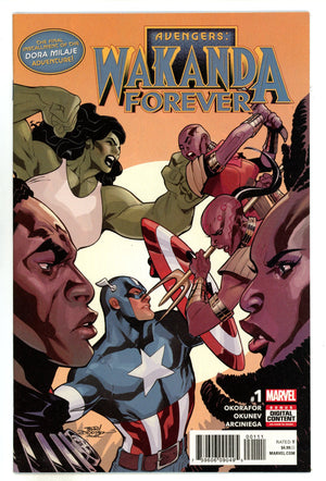 Wakanda Forever Avengers 1 High Grade (2018)