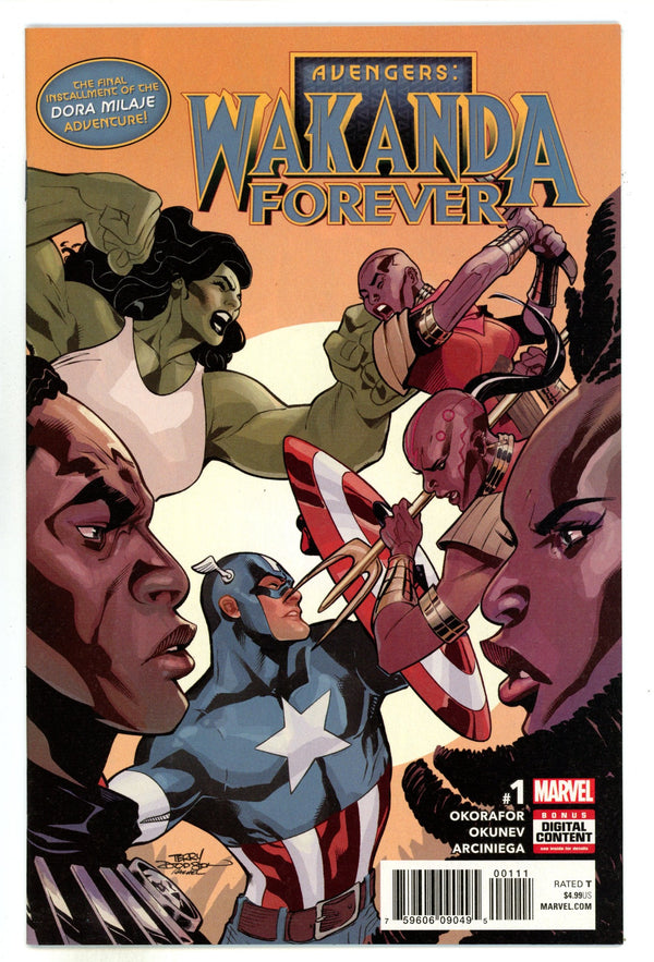 Wakanda Forever Avengers 1 High Grade (2018)