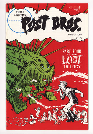 Those Annoying Post Bros. 4 Mid Grade Manufactured W/O Bottom Staple (1986)