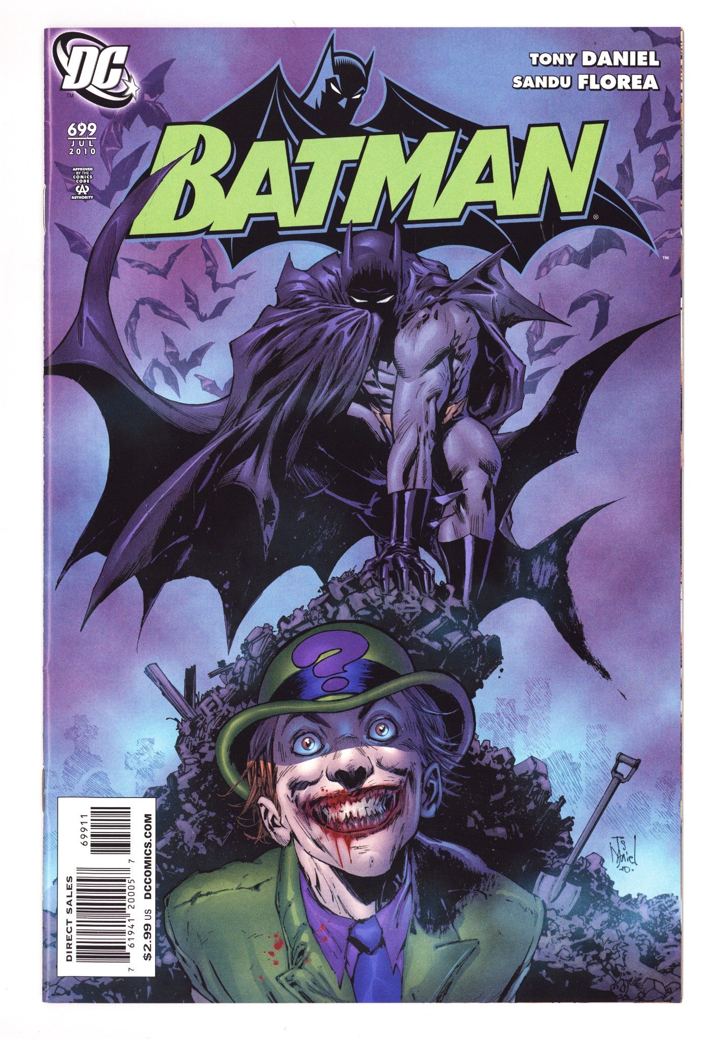 Batman Vol 1 699 High Grade (2010) 