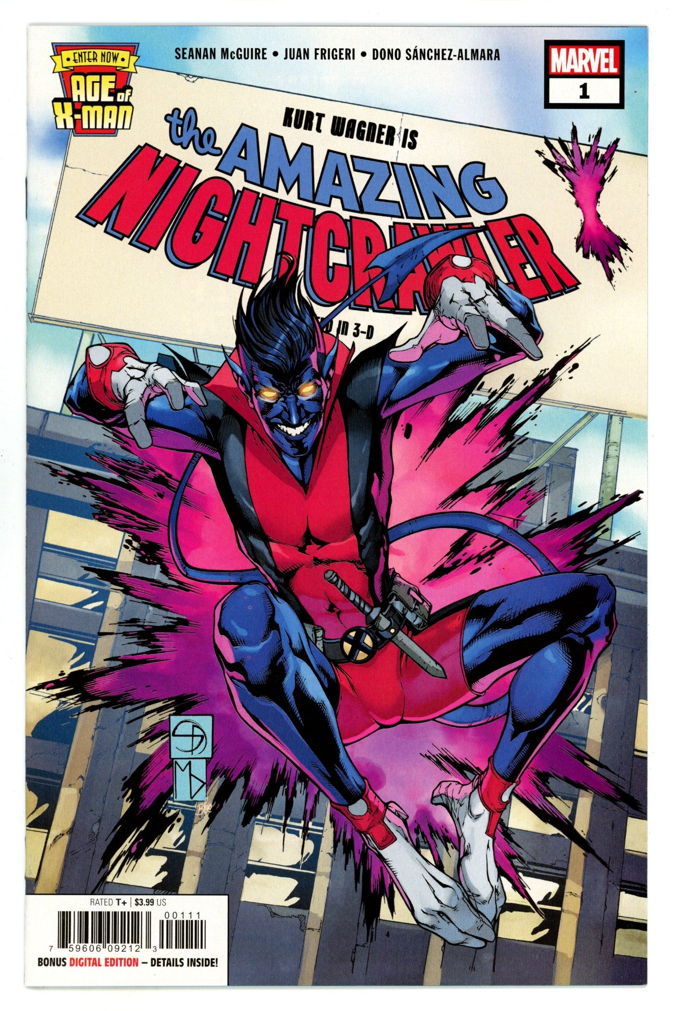 Age of X-Man: The Amazing Nightcrawler  1  High Grade  (2019)  
