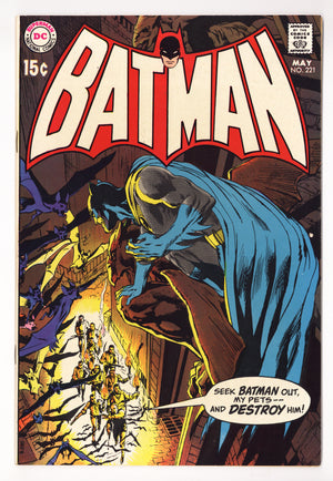 Batman Vol 1 221  VF (8.0)   (1970)