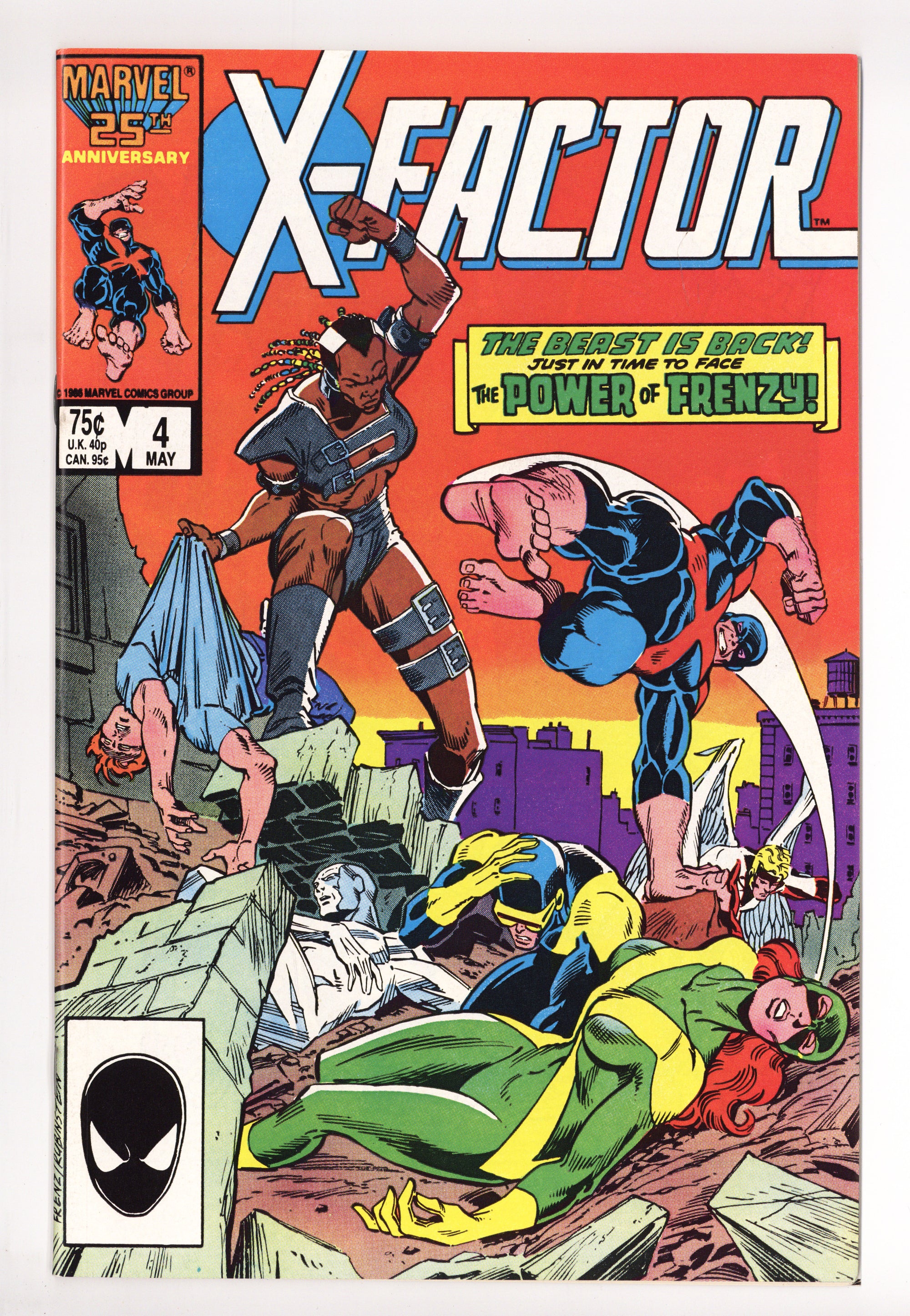 X-Factor Vol 1 4 High Grade (1986) 