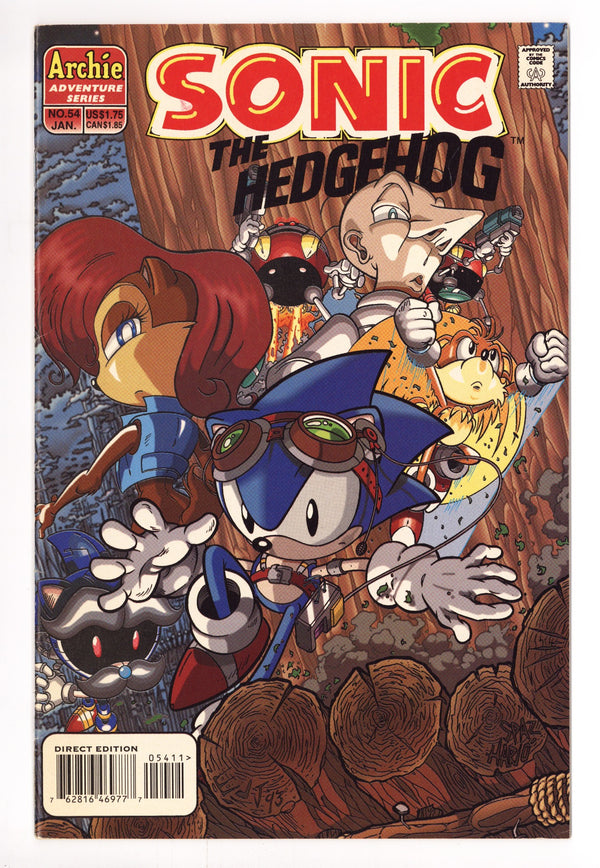 Sonic the Hedgehog Vol 2 54 Mid Grade (1998)