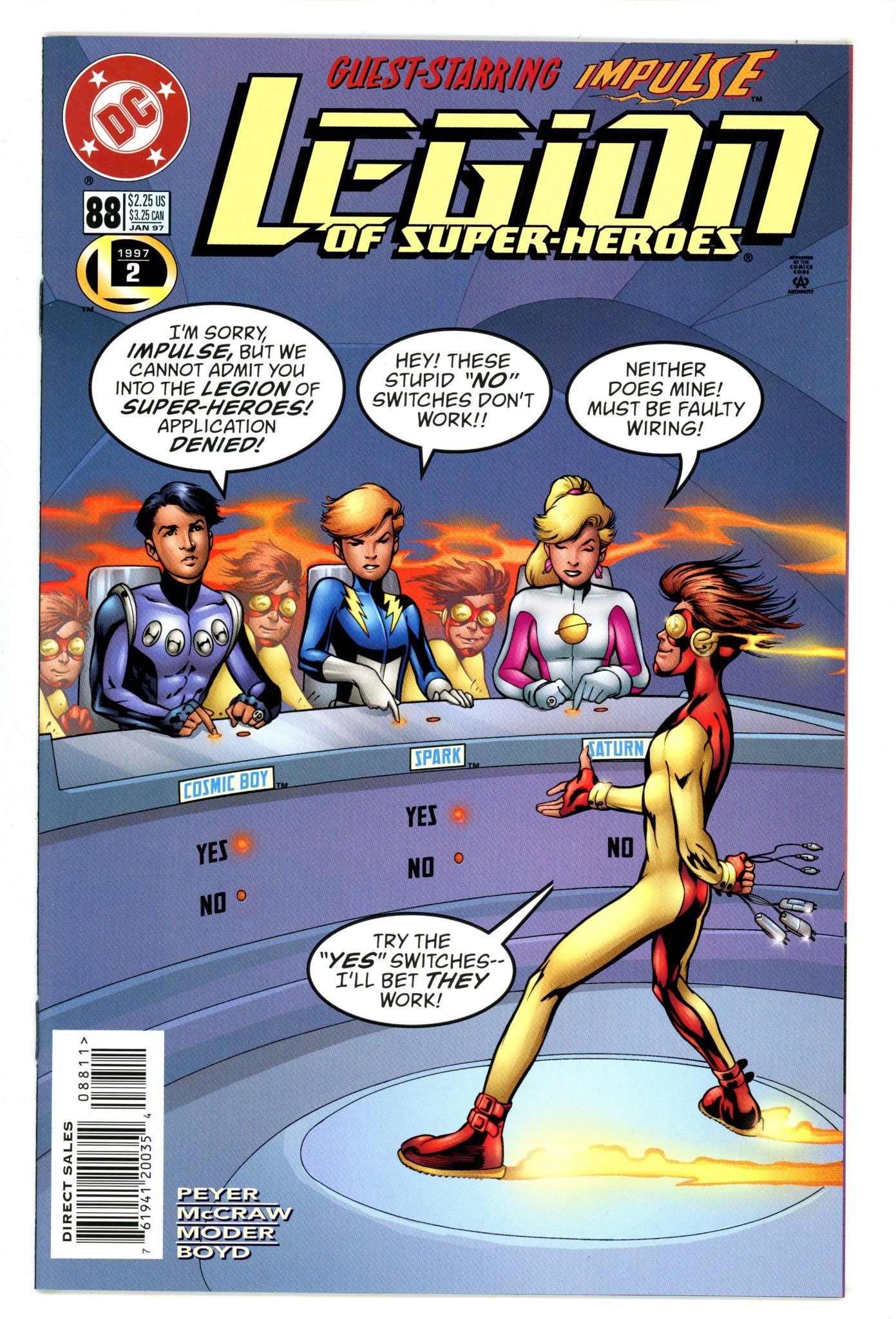 Legion of Super-Heroes Vol 4 88 High Grade (1997) 