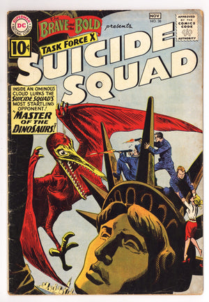 The Brave and the Bold Vol 1 38 VG- (3.5) (1961)