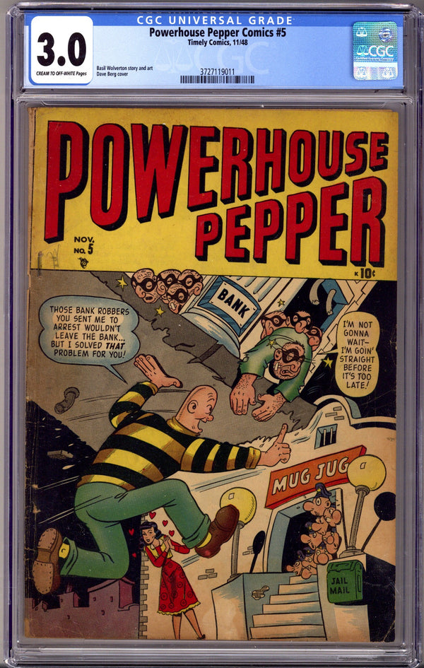 Powerhouse Pepper 5 CGC 3.0 (1948)