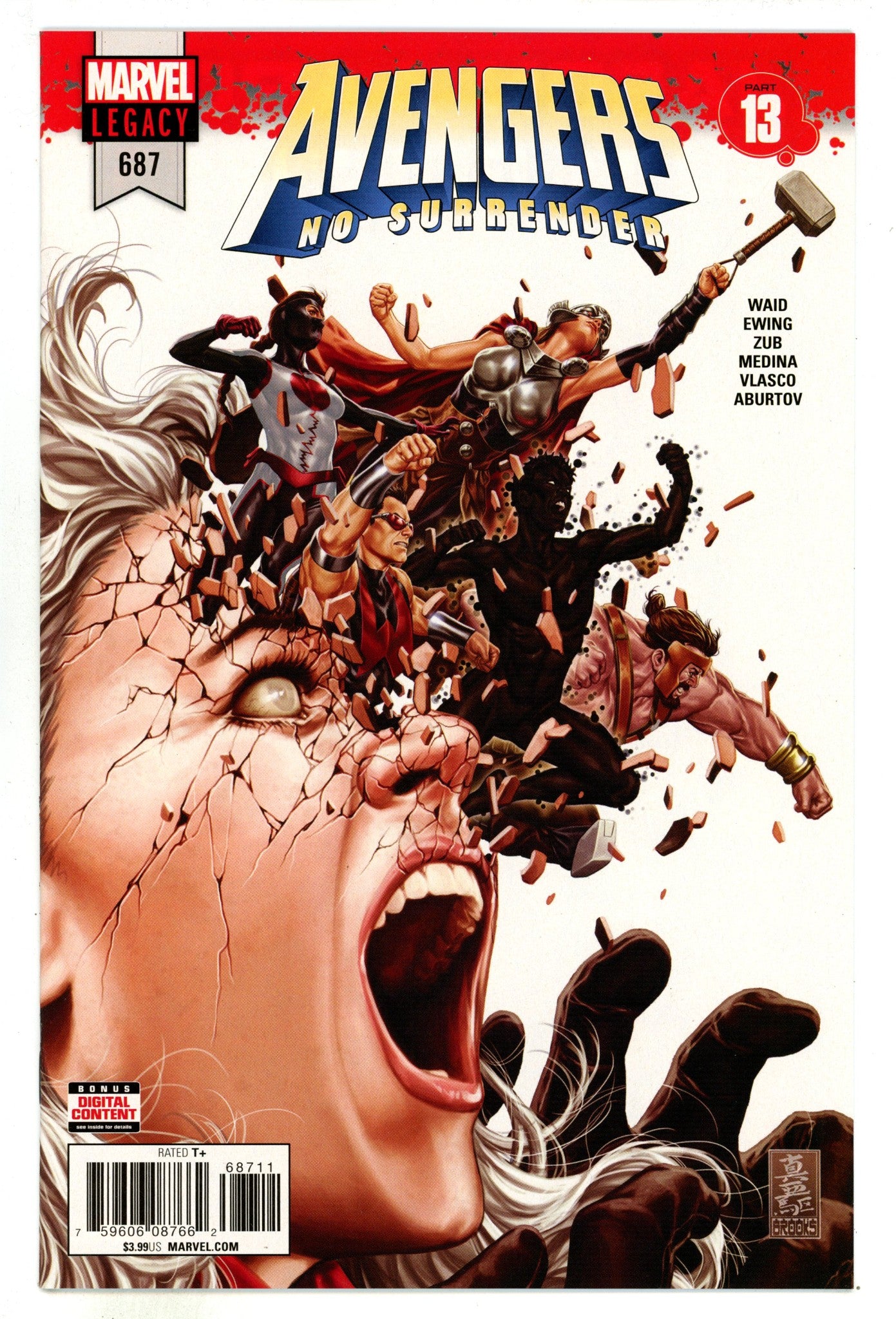 Avengers Vol 7 687 High Grade (2018) 