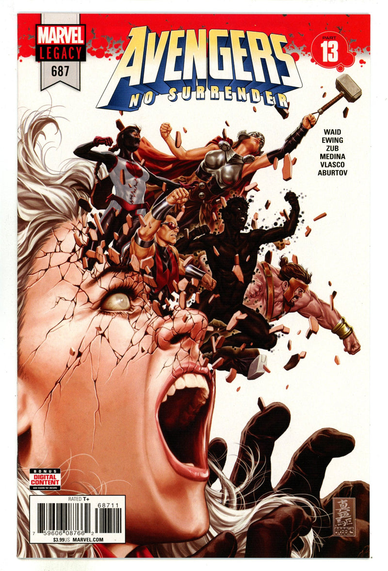 Avengers Vol 7 687 High Grade (2018) 
