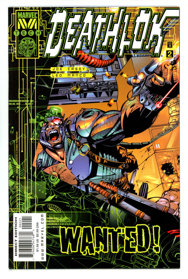 Deathlok Vol 3 2 High Grade (1999) McDaniel Variant