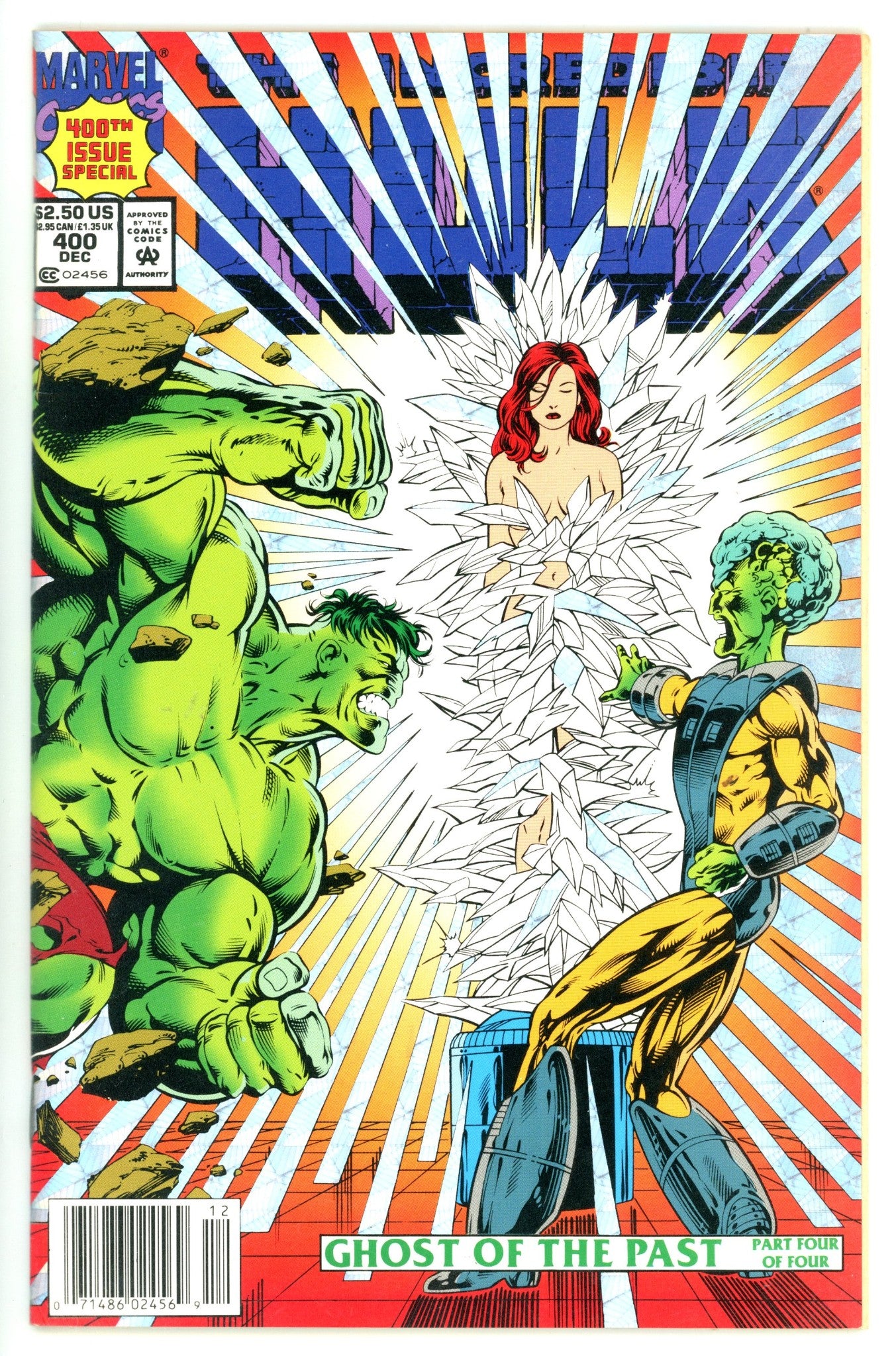 The Incredible Hulk Vol 1 400 Mid Grade (1992) Newsstand 