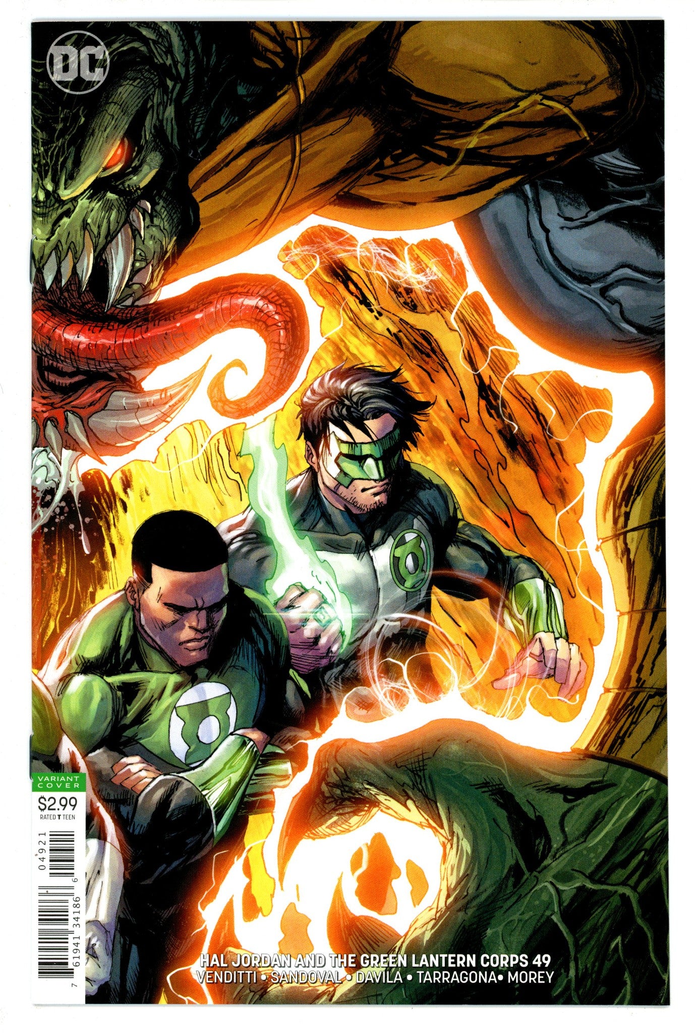 Hal Jordan and the Green Lantern Corps 49 High Grade (2018) Kirkham Variant 