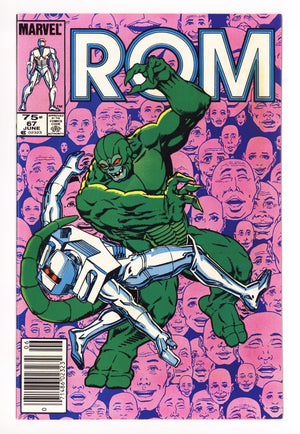 Rom Vol 1 67 VF+ (8.5) (1985) Canadian Price Variant