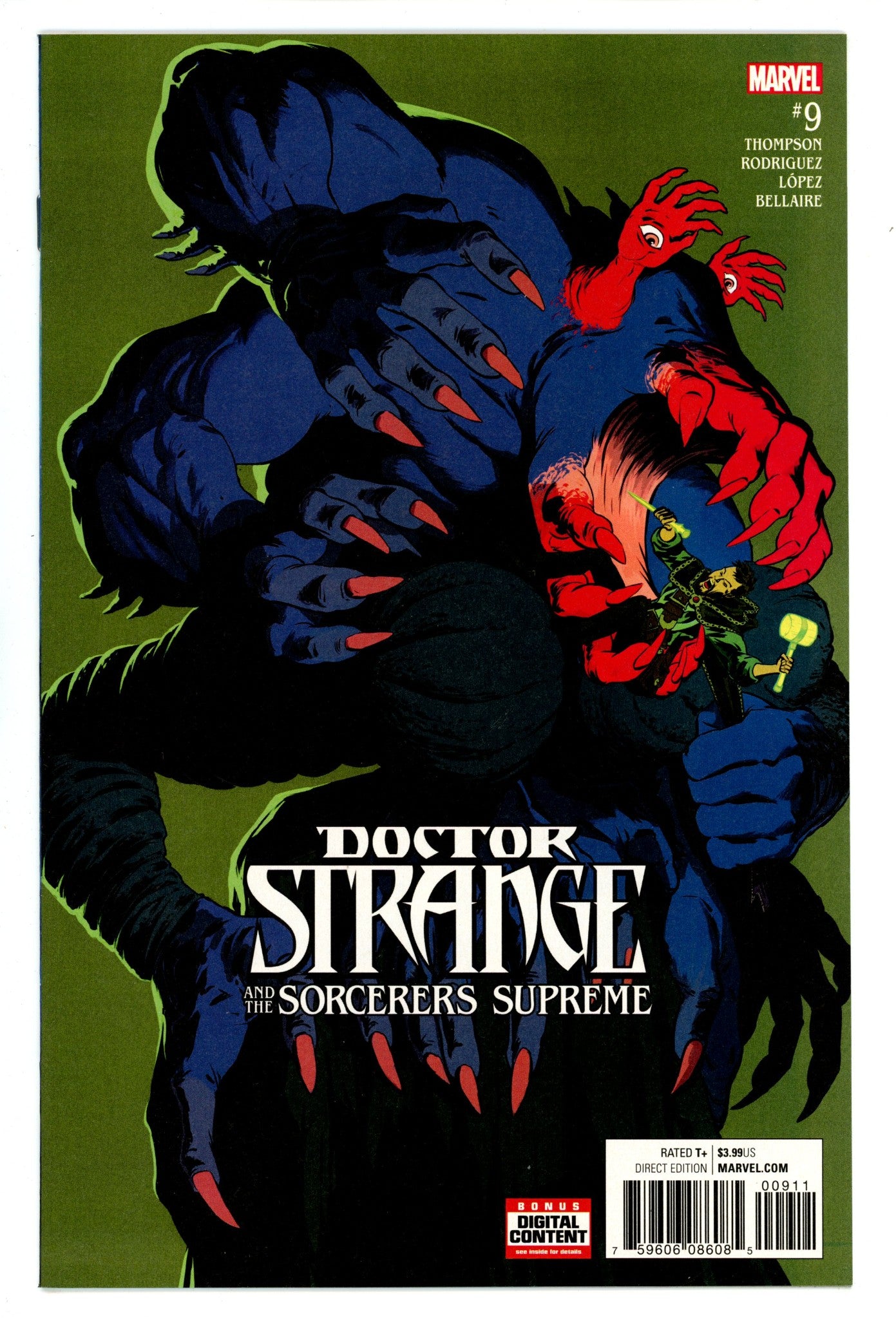 Doctor Strange and the Sorcerers Supreme 9 High Grade (2017) 