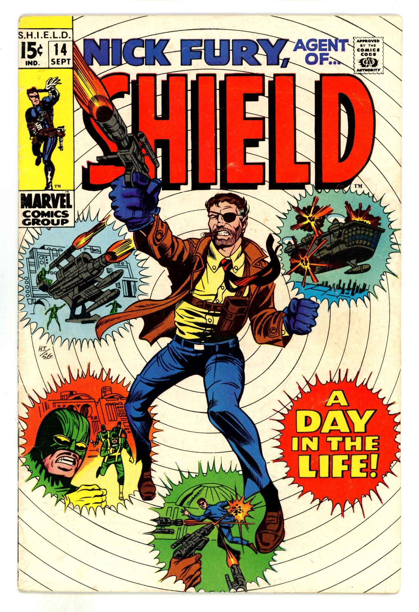 Nick Fury, Agent of SHIELD Vol 1 14 VG+ (4.5) (1969) 