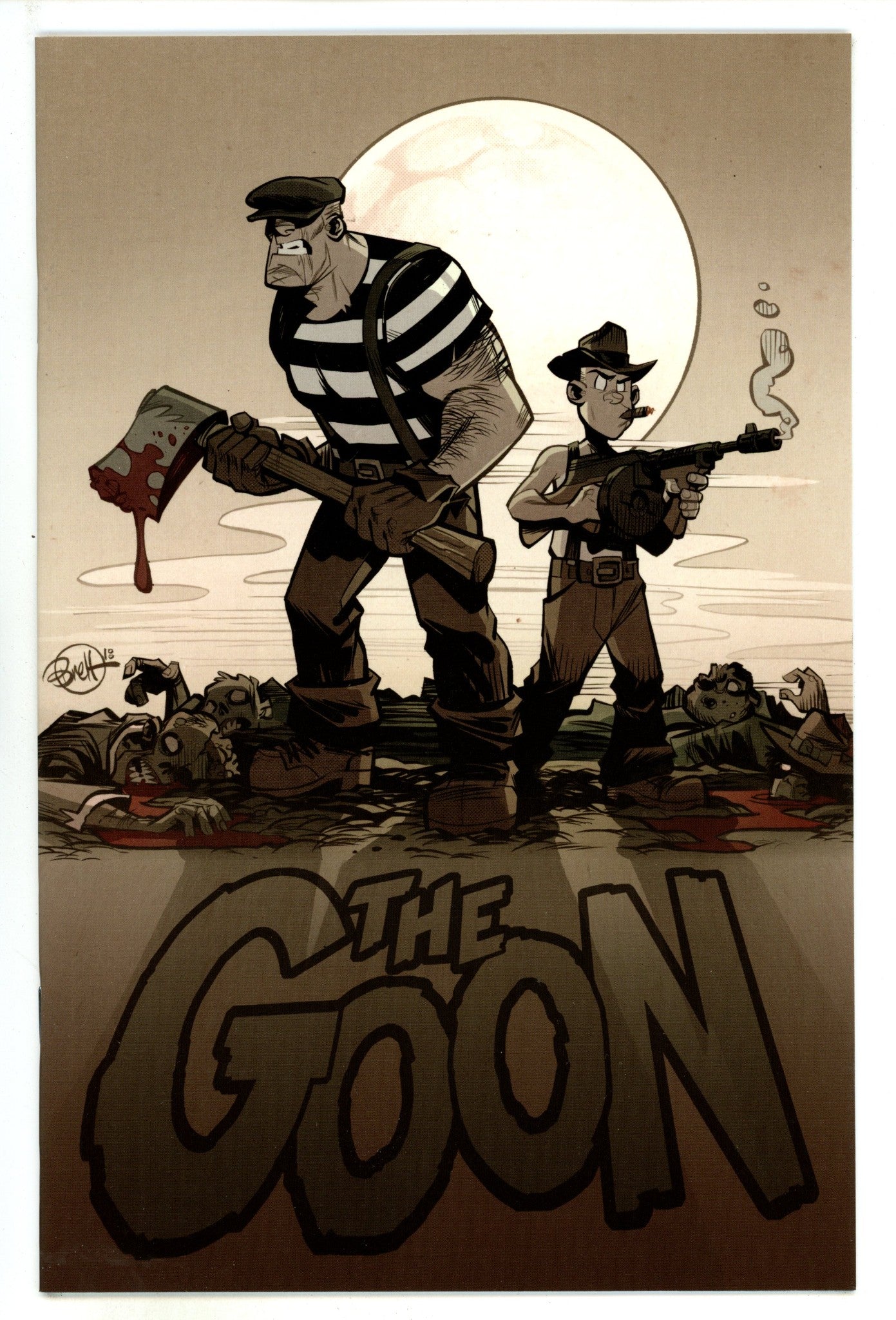 The Goon Vol 2 8  High Grade   (2020) Parson Virgin   Variant  