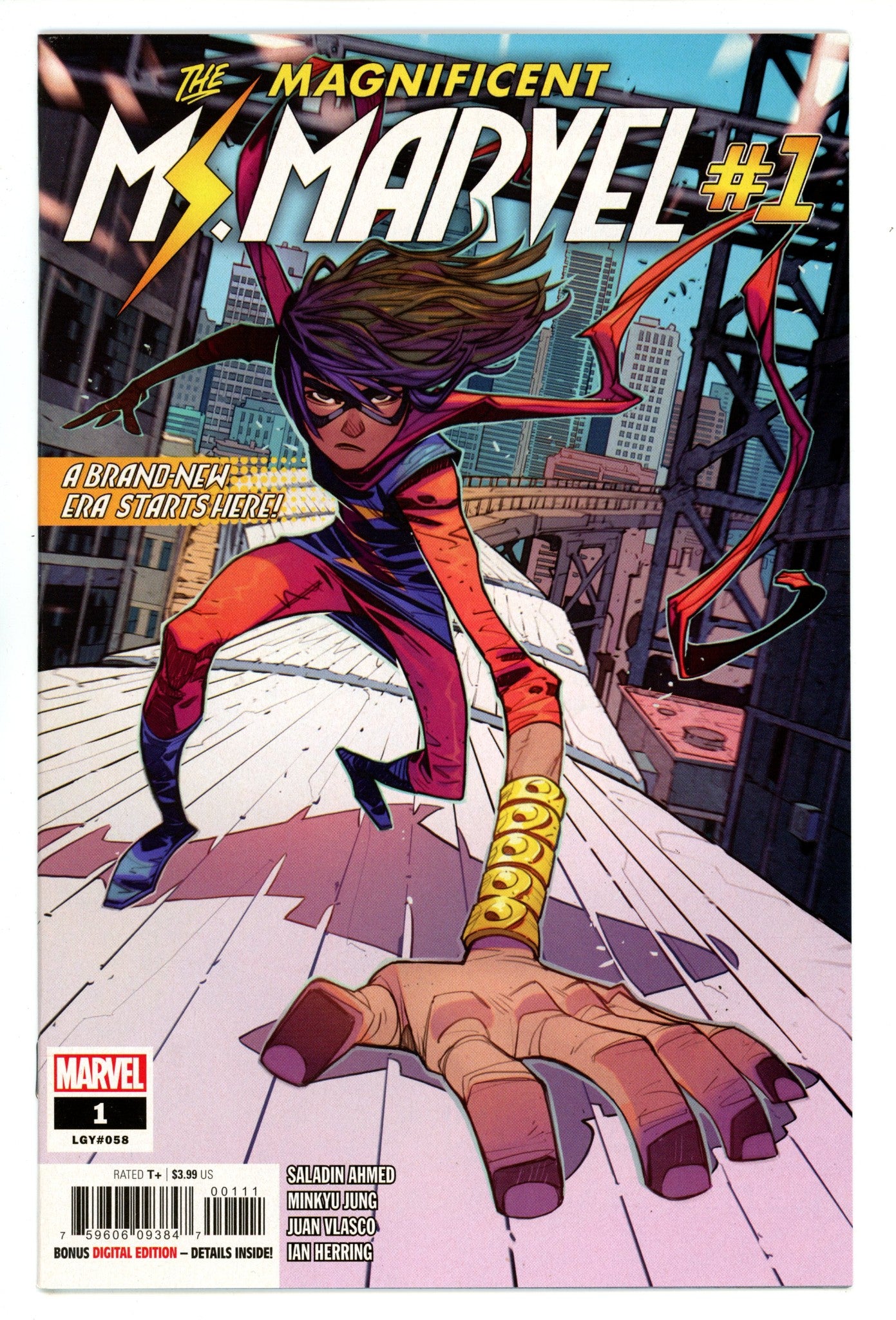 Magnificent Ms. Marvel 1 (58) High Grade (2019) 