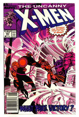 The Uncanny X-Men Vol 1 247  Mid Grade   (1989)   Newsstand