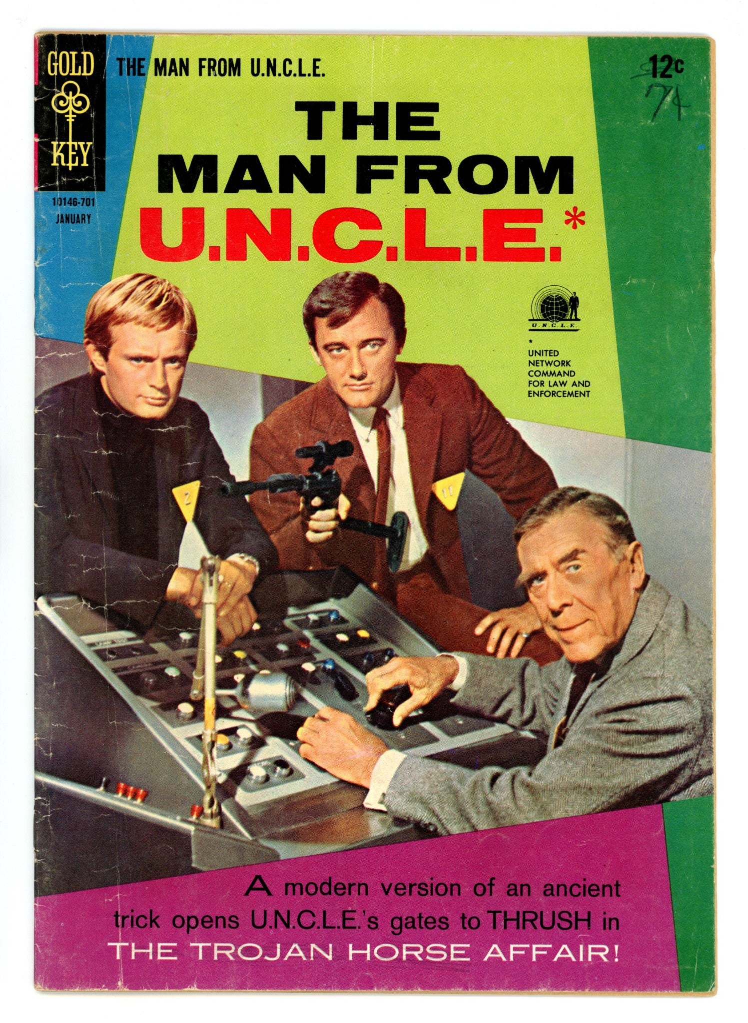 The Man from U.N.C.L.E. 10 VG (4.0) (1967) 