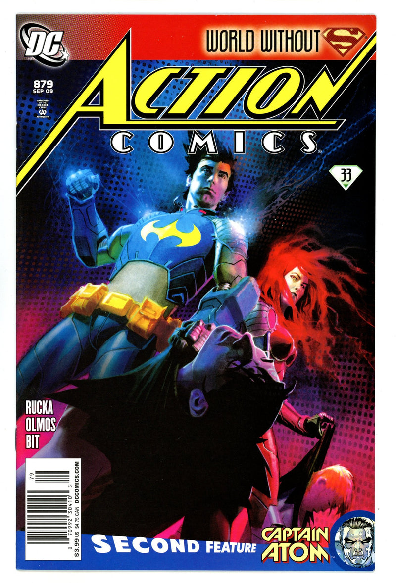 Action Comics Vol 1 879 VF- (7.5) (2009) Newsstand 
