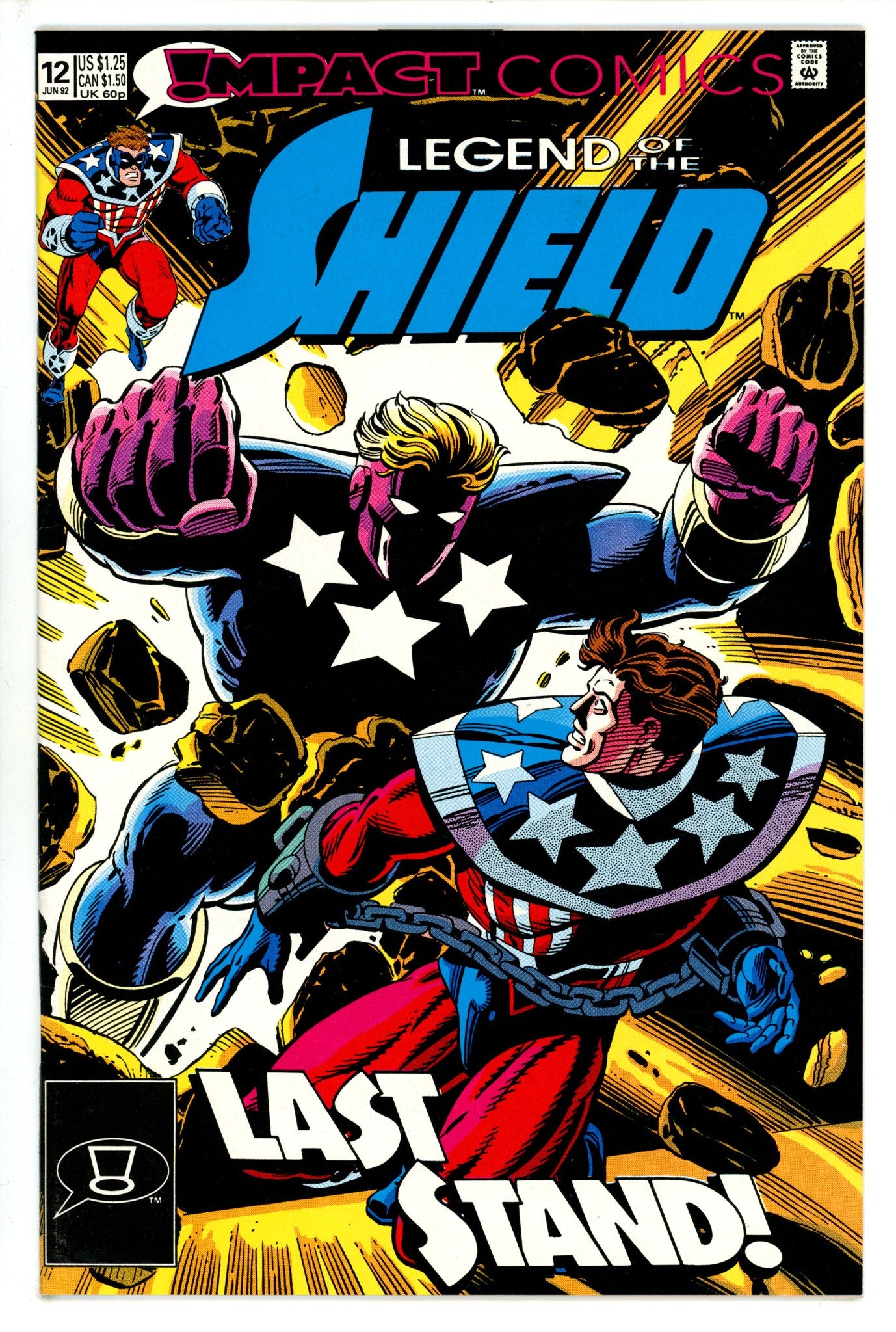 The Legend of the Shield 12 (1992)