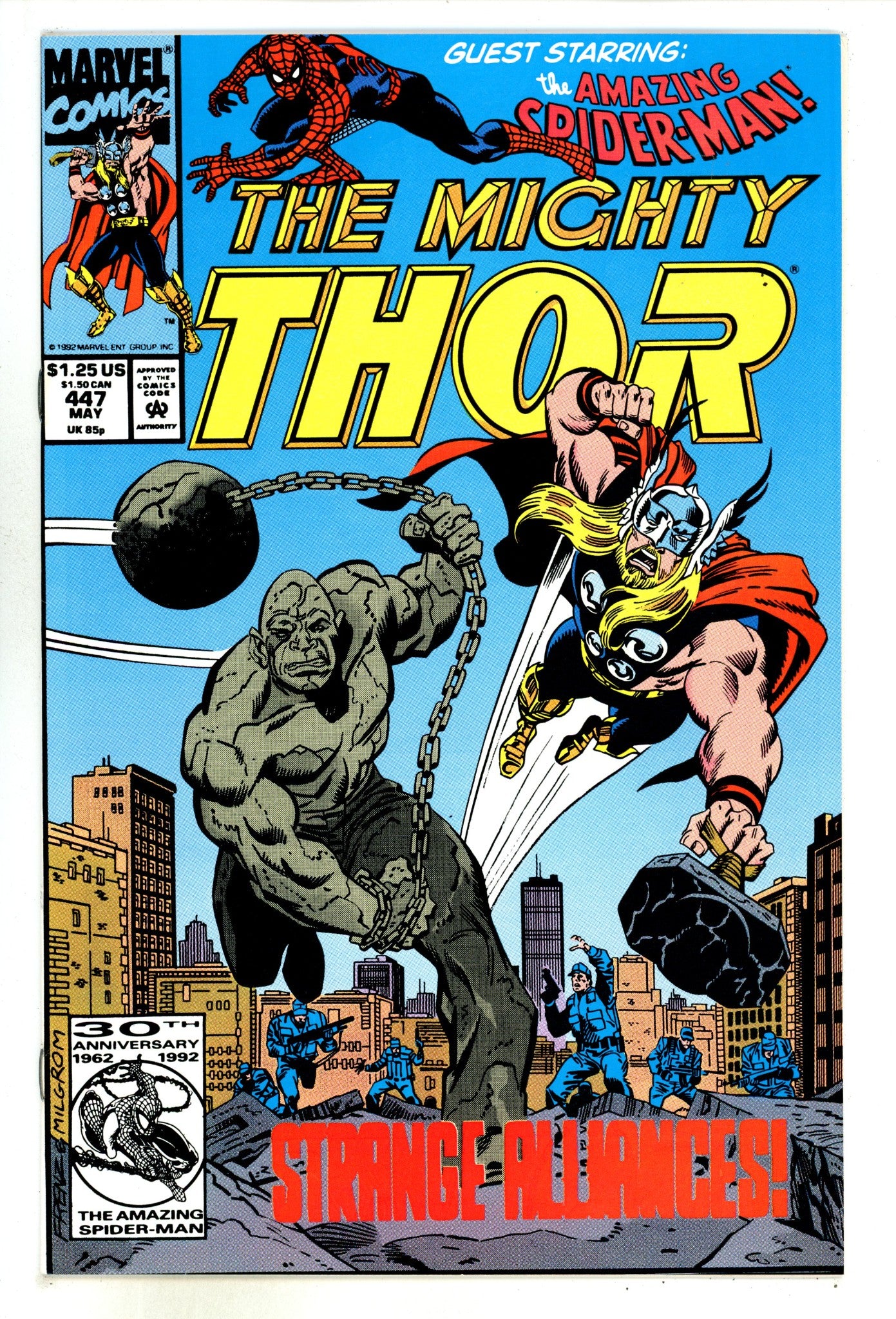 Thor Vol 1 447 High Grade (1992) 