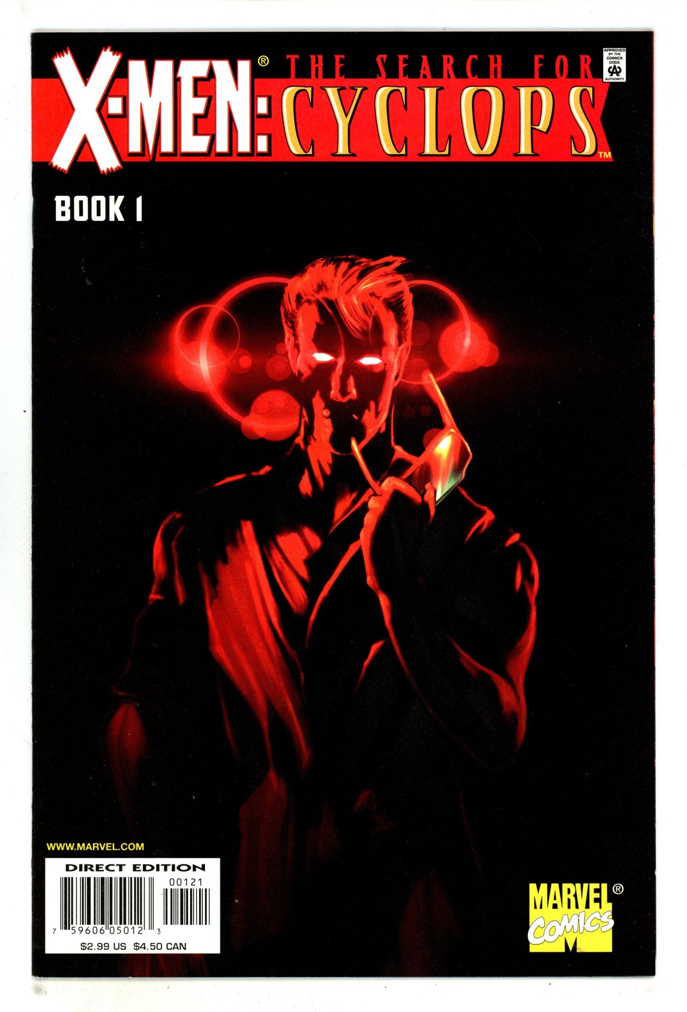 X-Men: Search for Cyclops 1 High Grade (2000) Pollina Variant 