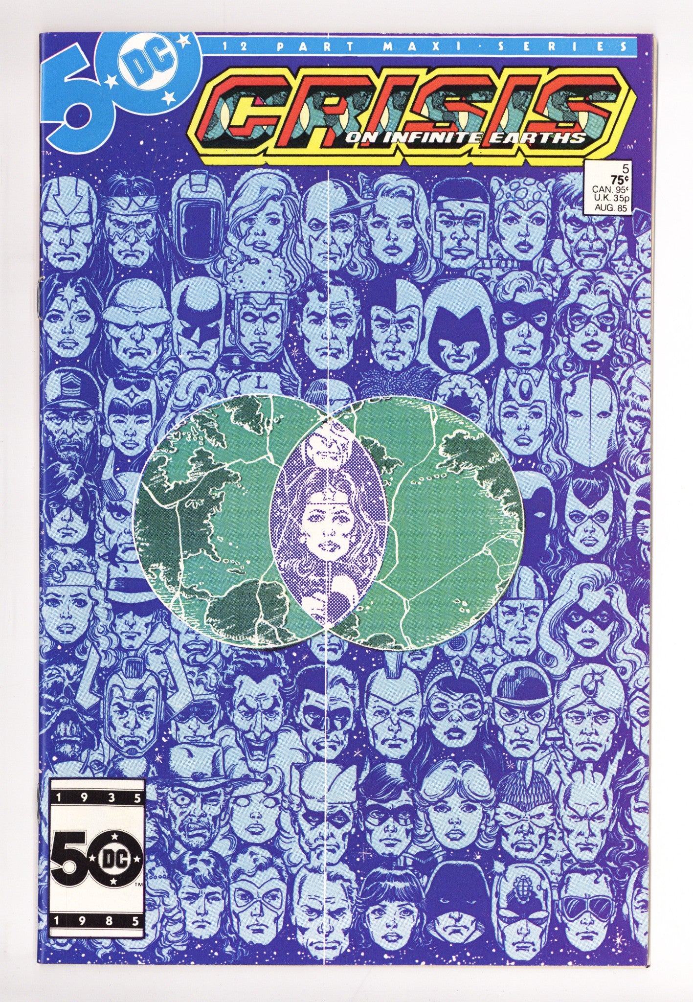 Crisis on Infinite Earths 5 VF+ (8.5) (1985) 