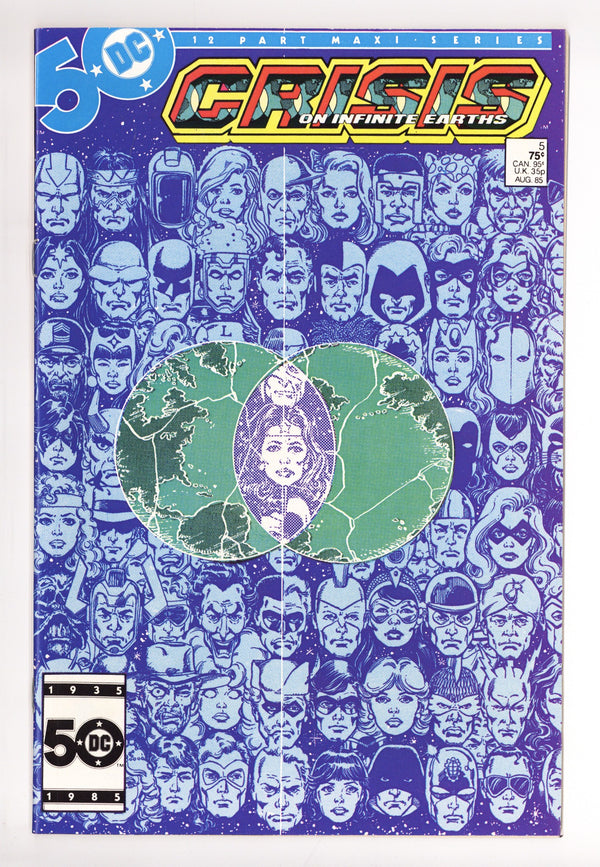 Crisis on Infinite Earths 5 VF+ (8.5) (1985)