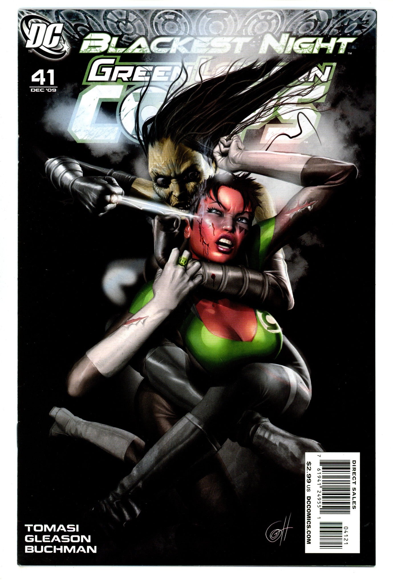 Green Lantern Corps Vol 1 41 VF (8.0) (2009) Horn Incentive Variant 