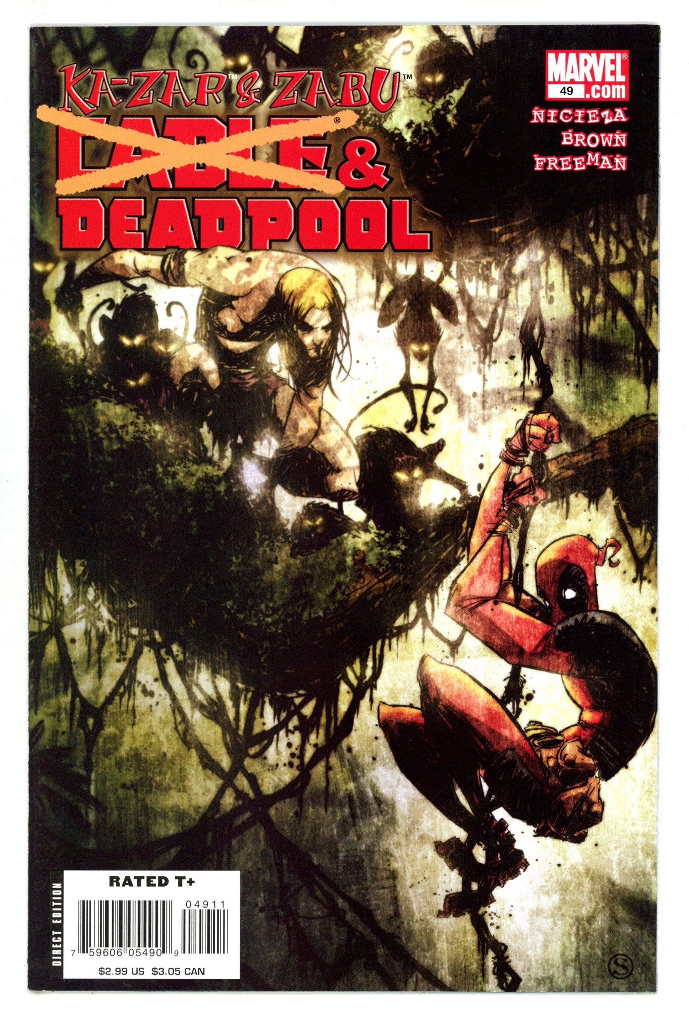 Cable & Deadpool 49 VF/NM (9.0) (2008) 