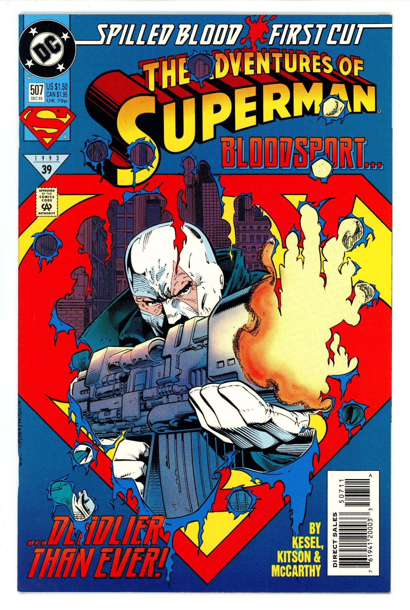 Adventures of Superman Vol 1 507 High Grade (1993) 