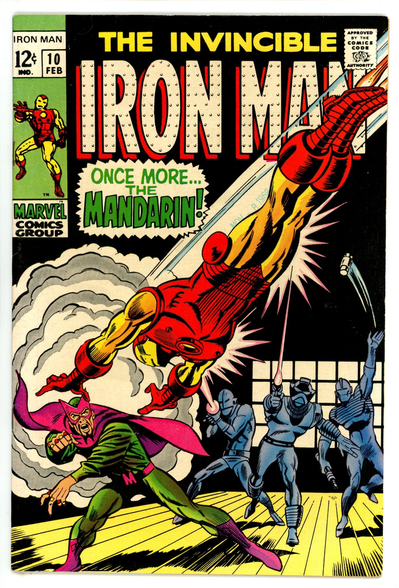 Iron Man Vol 1 10 FN- (5.5) (1969) 