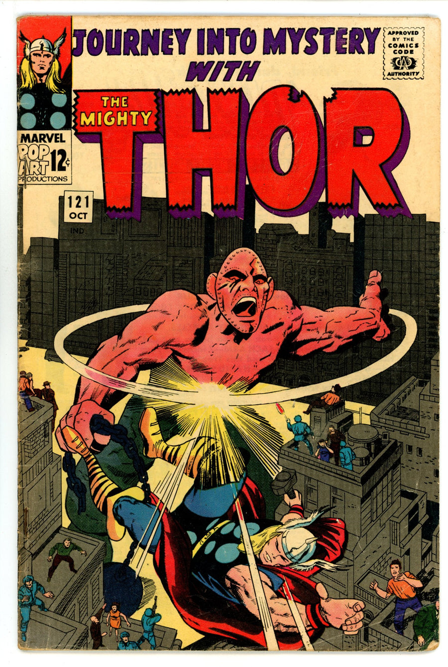 Journey into Mystery Vol 1 121 VG/FN (5.0) (1965) 