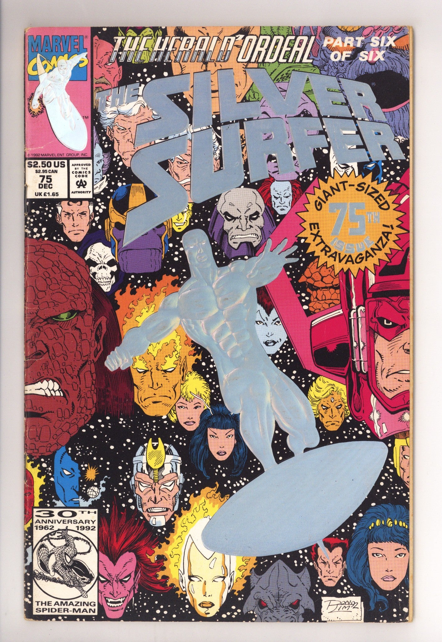 Silver Surfer Vol 3 75 Low Grade (1992) 