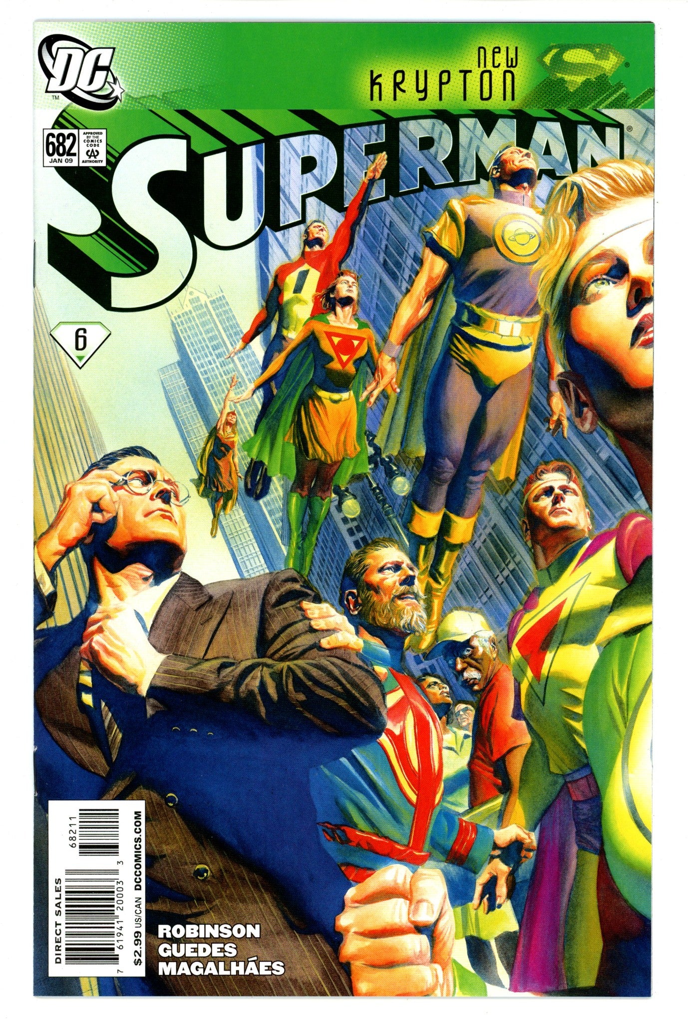Superman Vol 1 682 High Grade (2009) 