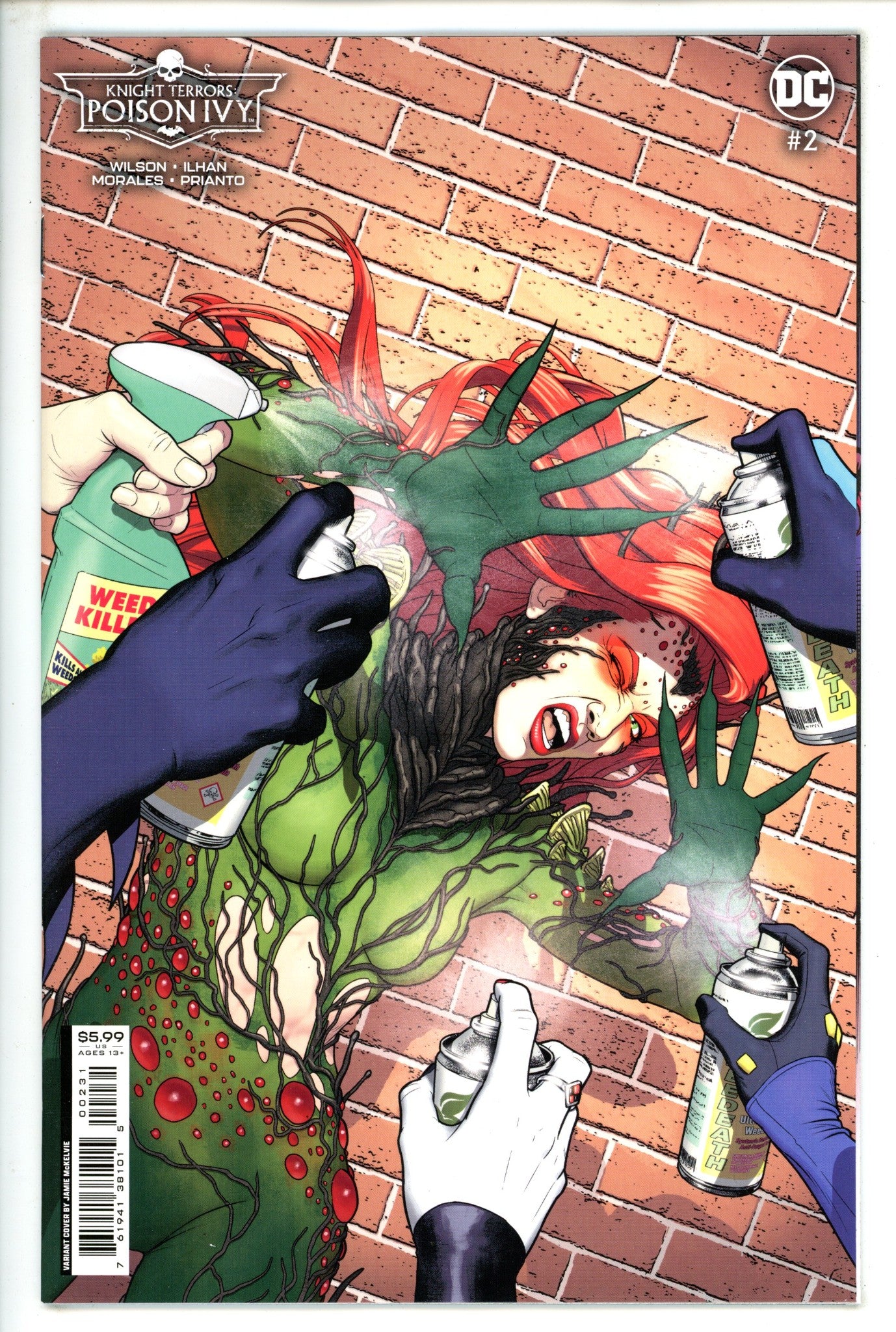 Knight Terrors Poison Ivy 2 Mckelvie Variant (2023)