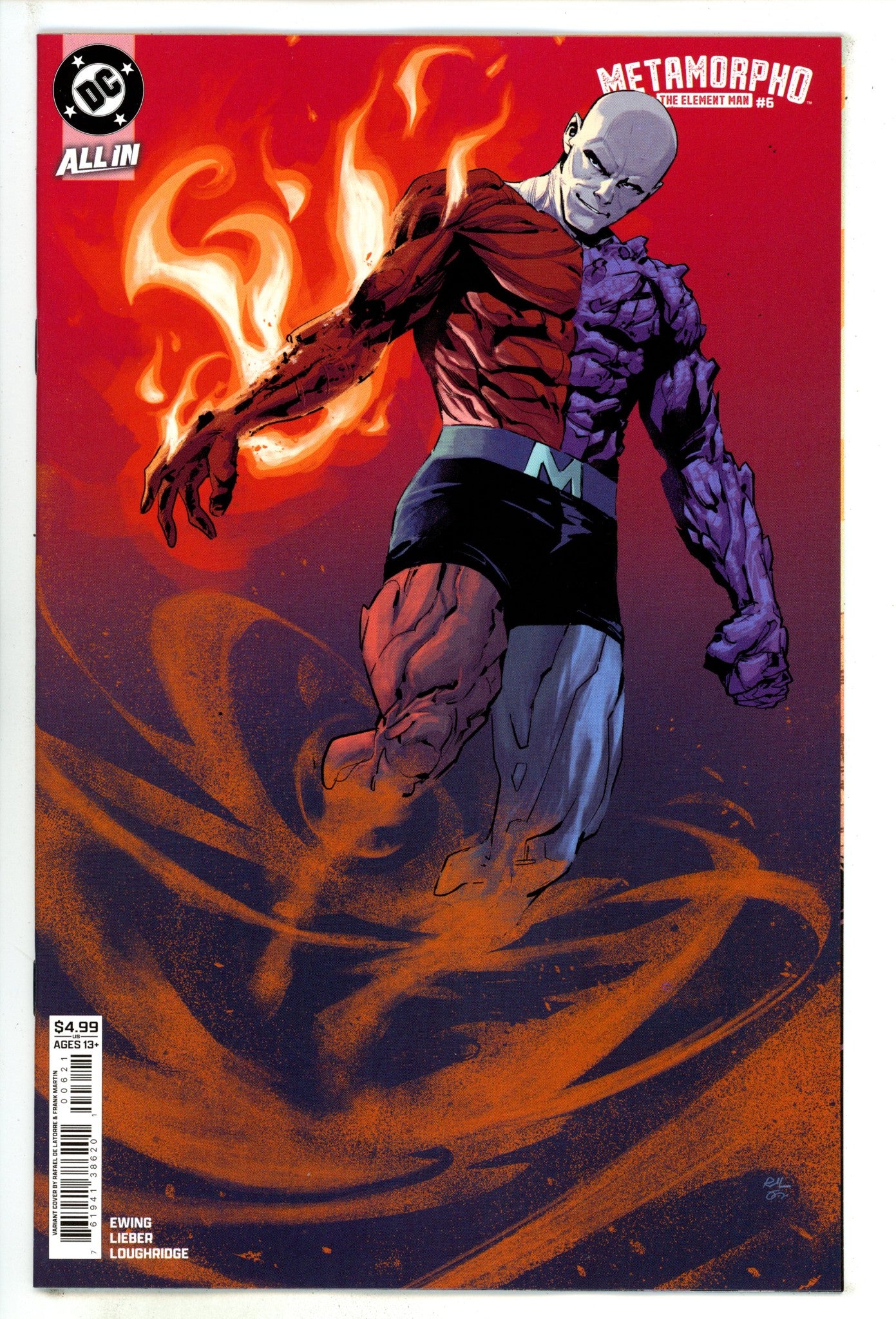 Metamorpho The Element Man 6 Latorre Variant (2025)