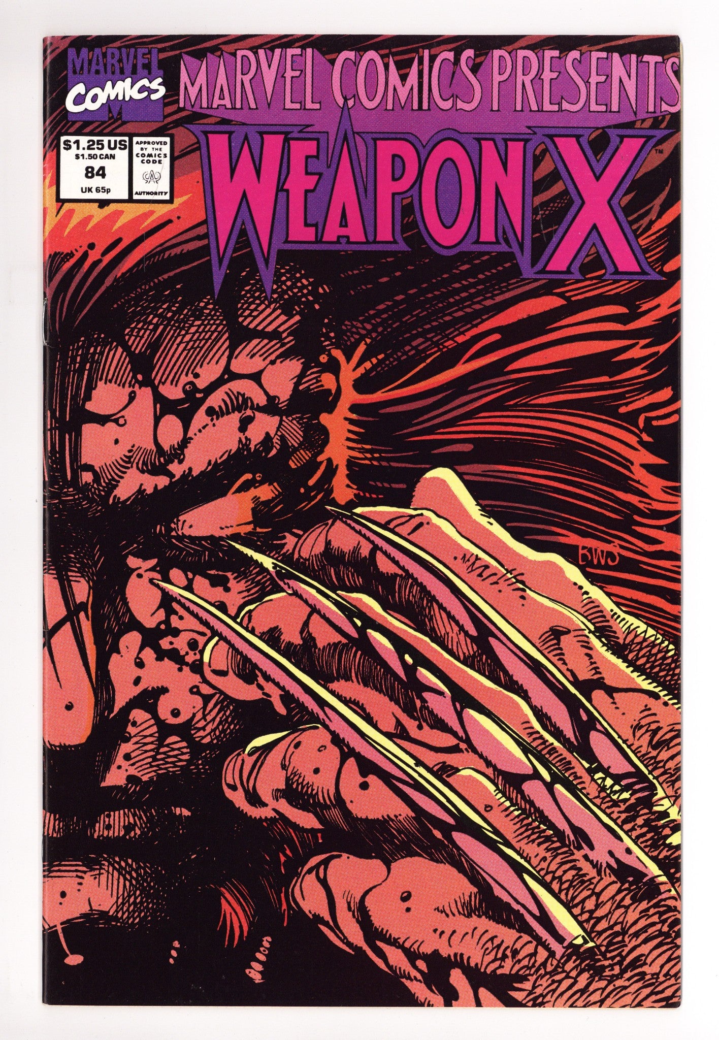 Marvel Comics Presents Vol 1 84 VF (8.0) (1991) 