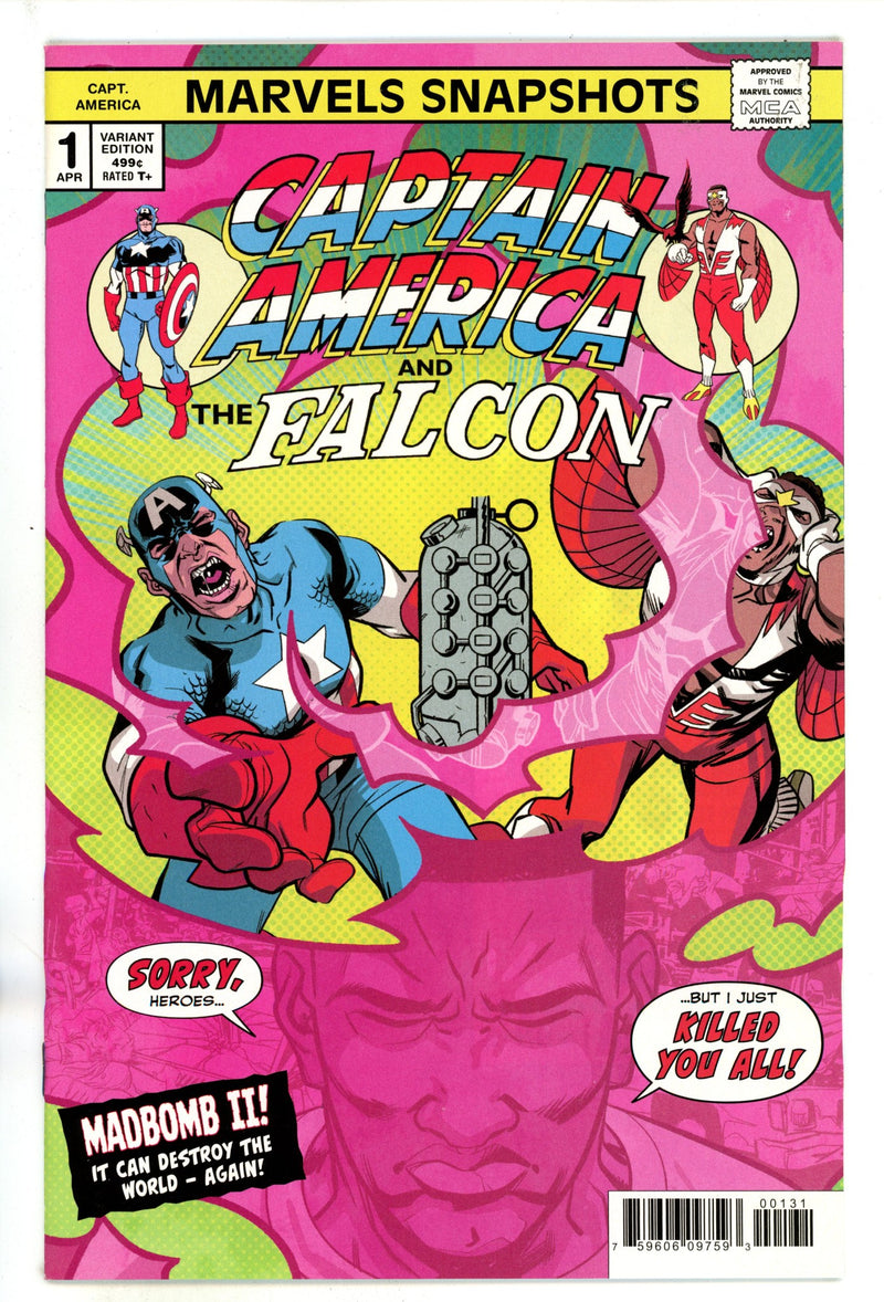 Captain America: Marvels Snapshots 1 High Grade (2020) Perez Variant 