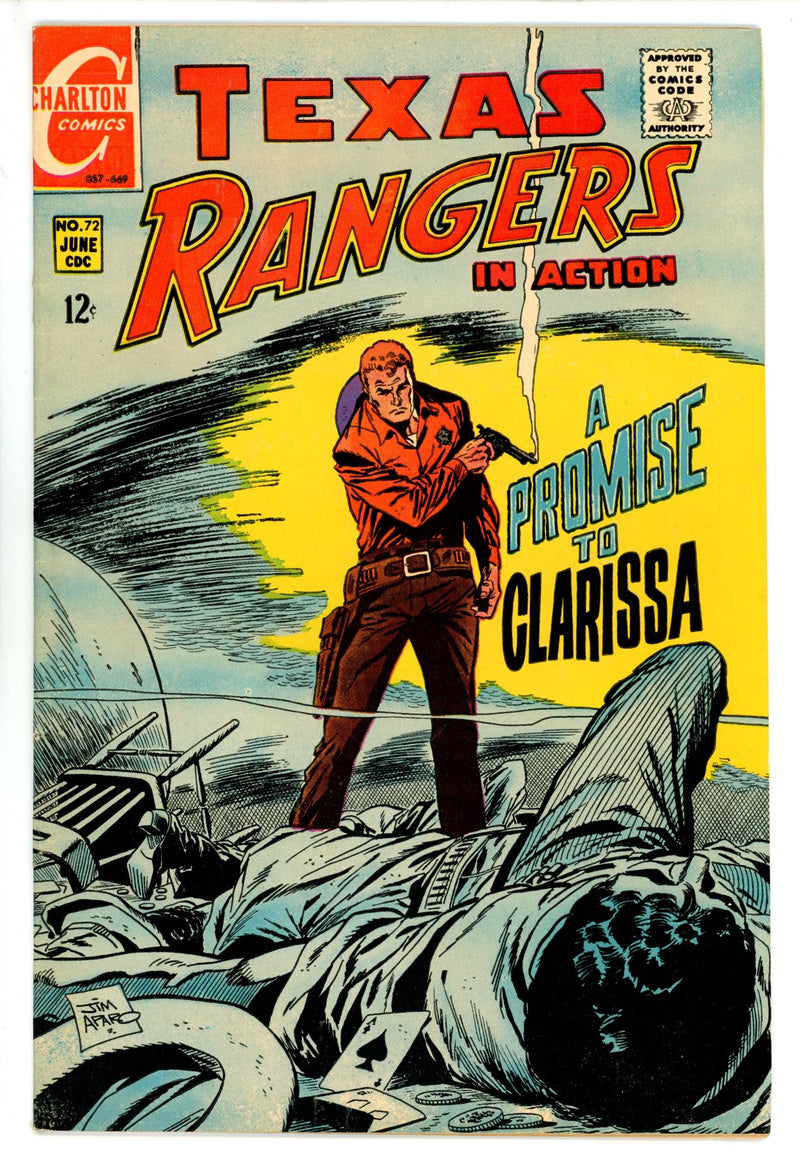 Texas Rangers in Action 72 FN/VF (1969)