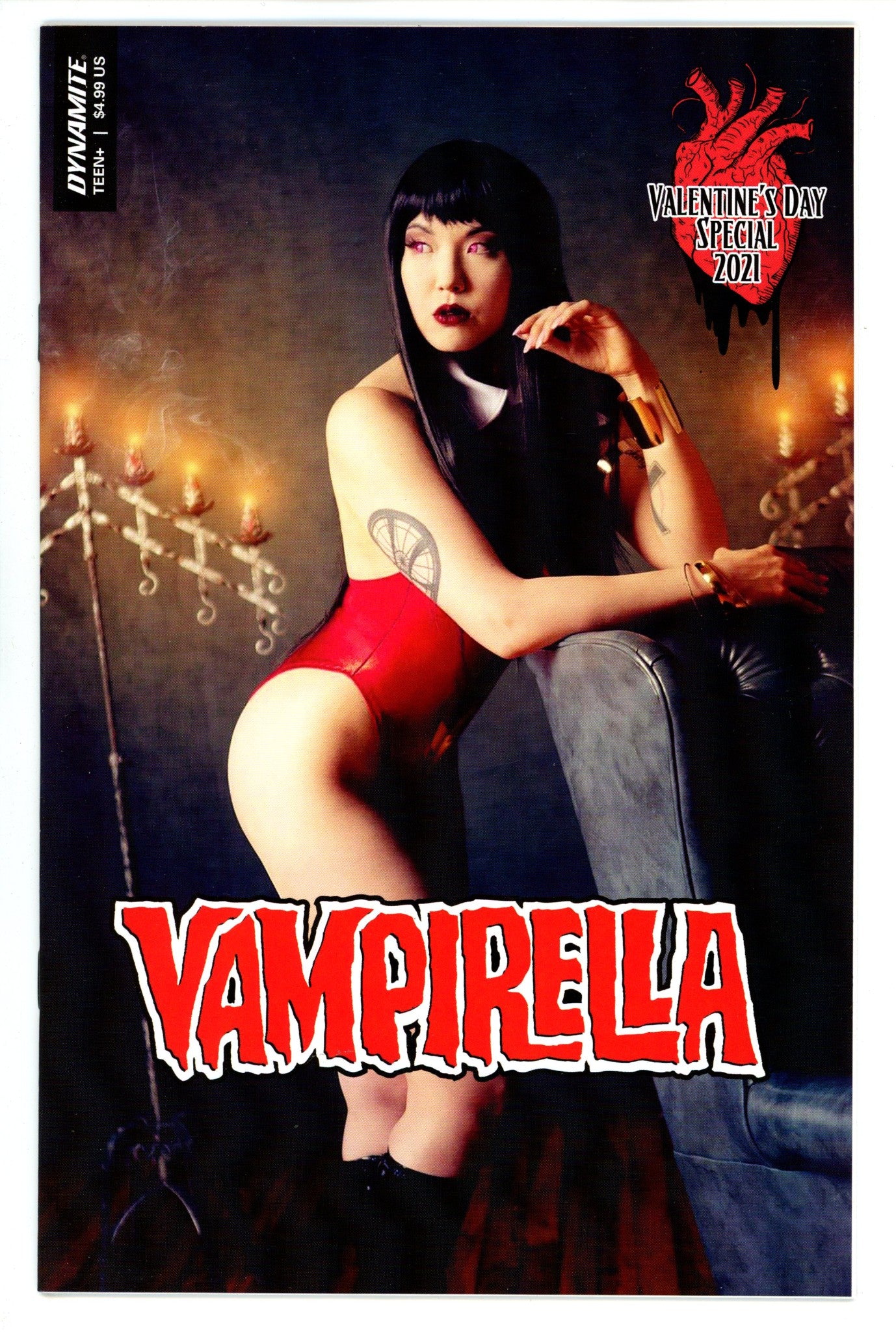 Vampirella: Valentine's Day Special [nn] High Grade (2021) Photo Cosplay Variant 
